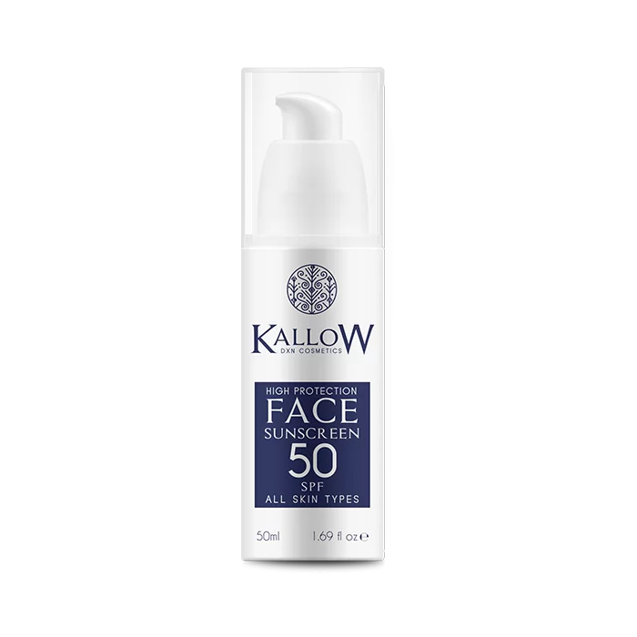 DXN Kallow – Sonnenschutz für das Gesicht mit hohem Schutz, SPF 50+